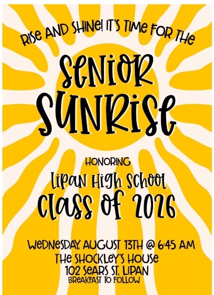 Poster for Senior Sunrise